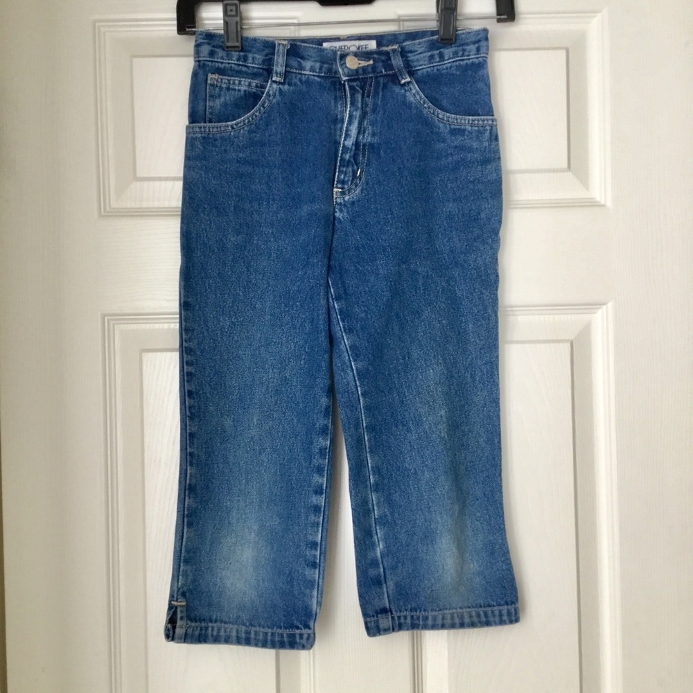 Girl’s Denim Capris